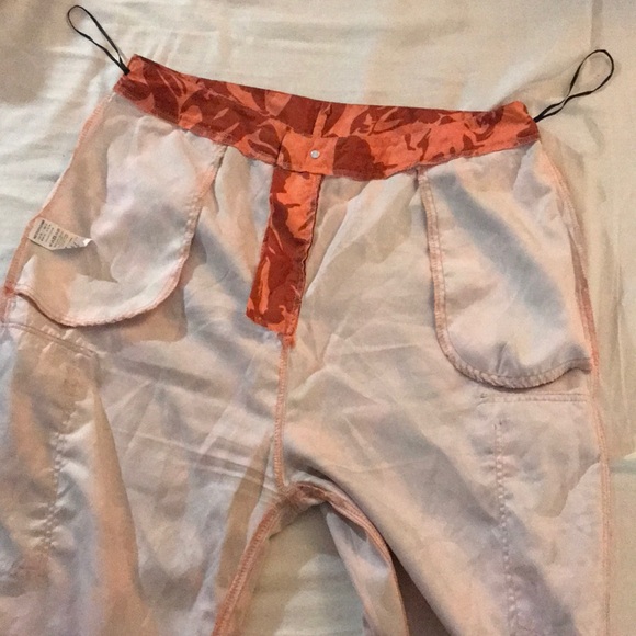 Orange Camo Pocket Detail Cargo Trouser - Picture 4 of 4